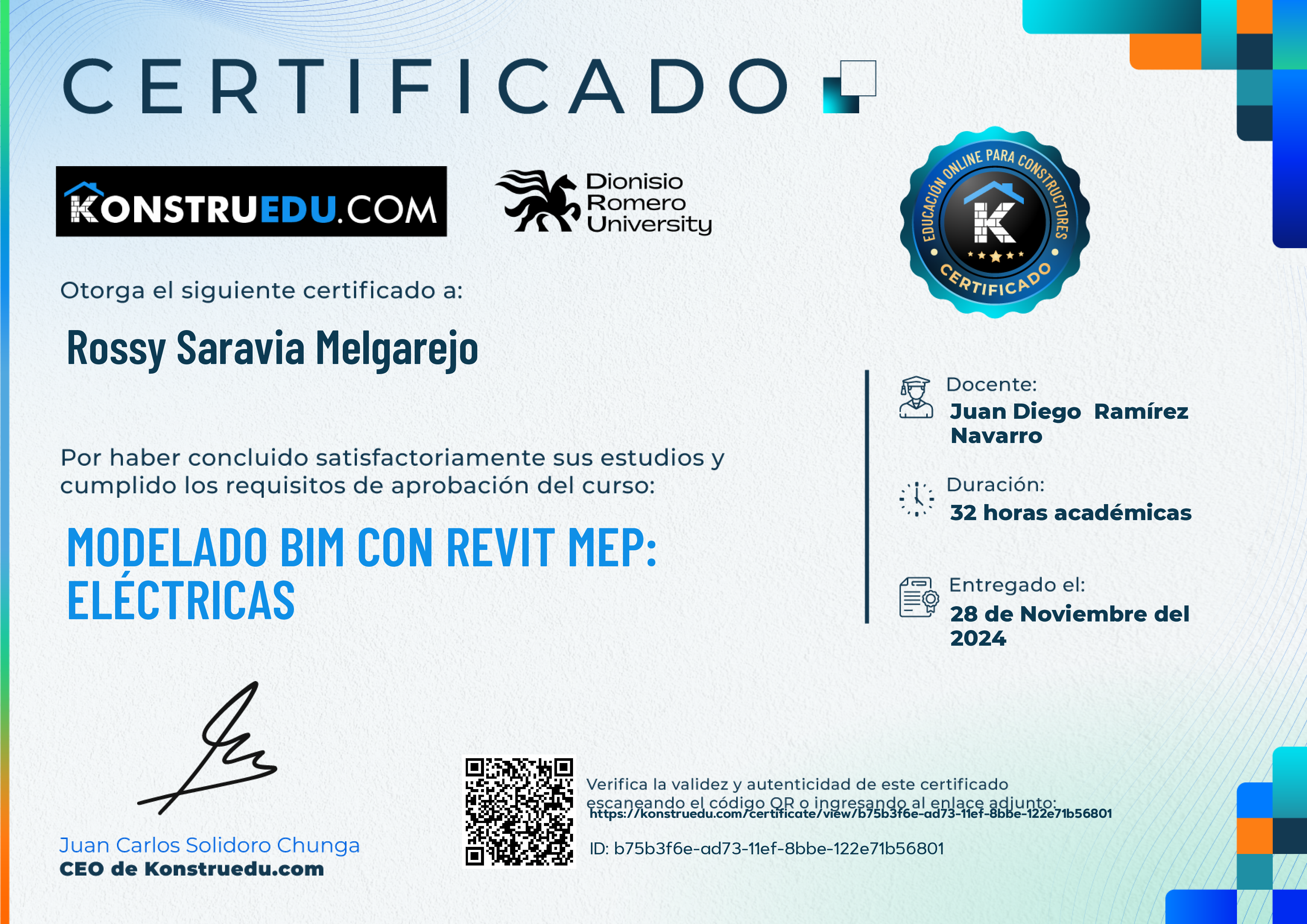 Credencial de Modelado BIM con revit MEP: Eléctricas