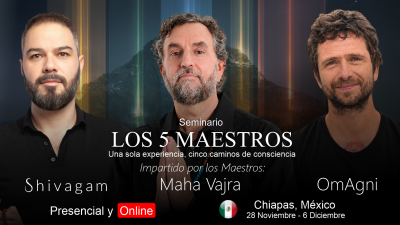 5 Maestros ✧ Una experiencia. Cinco caminos de consciencia