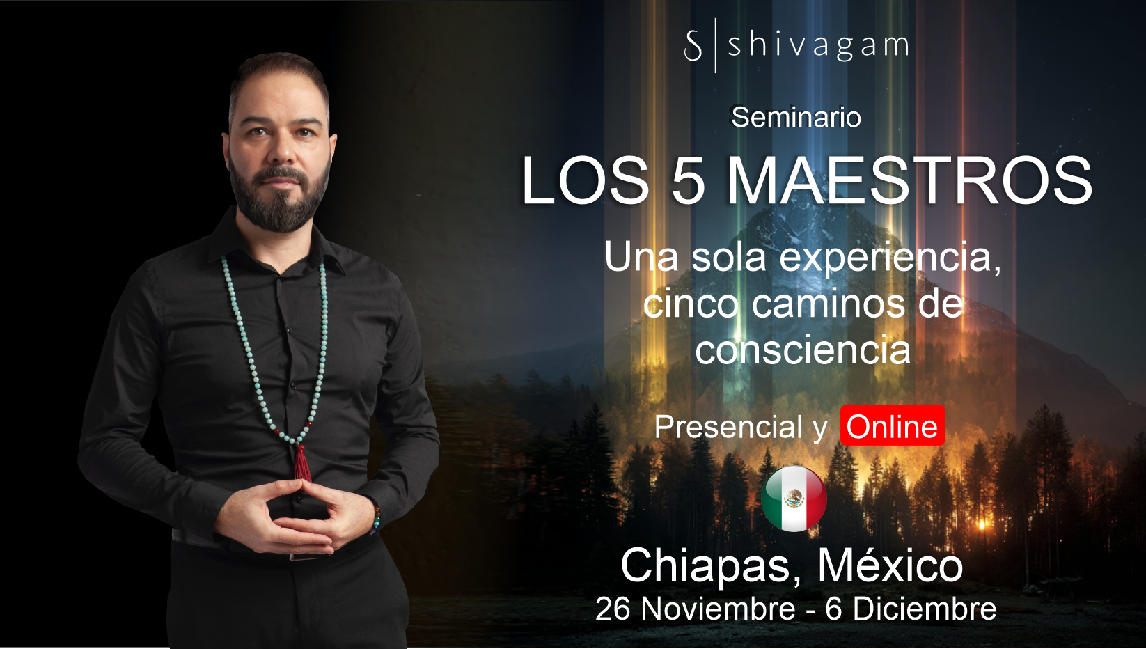5 Maestros ✧ Una experiencia. Cinco caminos de consciencia