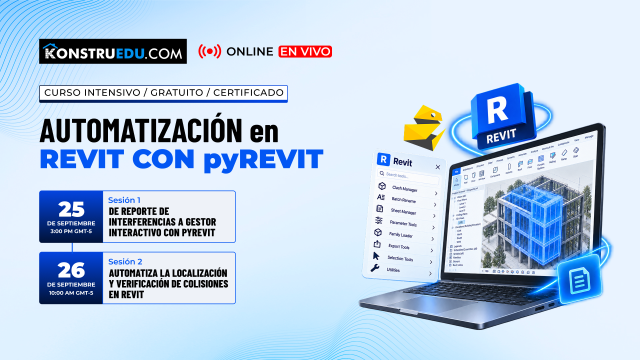 Curso Intensivo Automatización en Revit con pyRevit