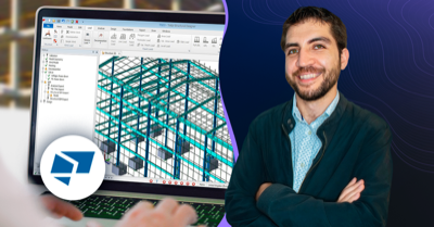 Análisis y diseño de estructuras metálicas con CYPE3D