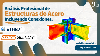 Análisis Profesional de Estructuras de Acero. Incluyendo Conexiones.