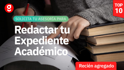 Asesoría para construir tu expediente académico